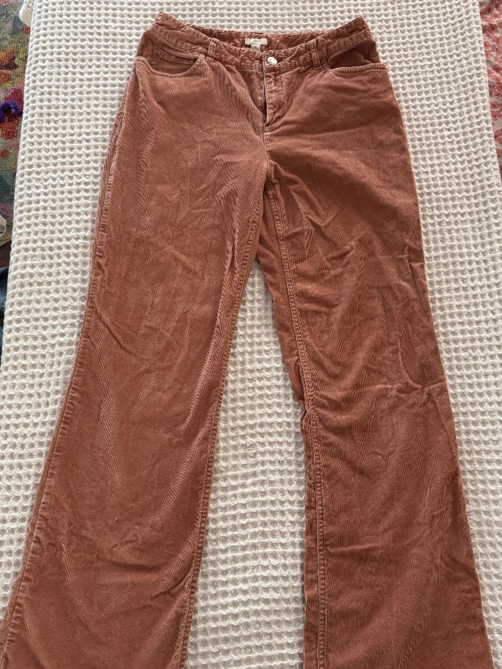 Women's Orange Trousers